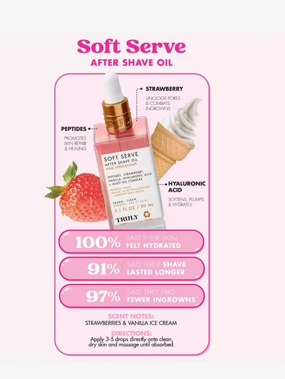 TRULY The Viral Edit Vol.1 Skincare Set - Pink & Rose Gold - Picture 3 of 7